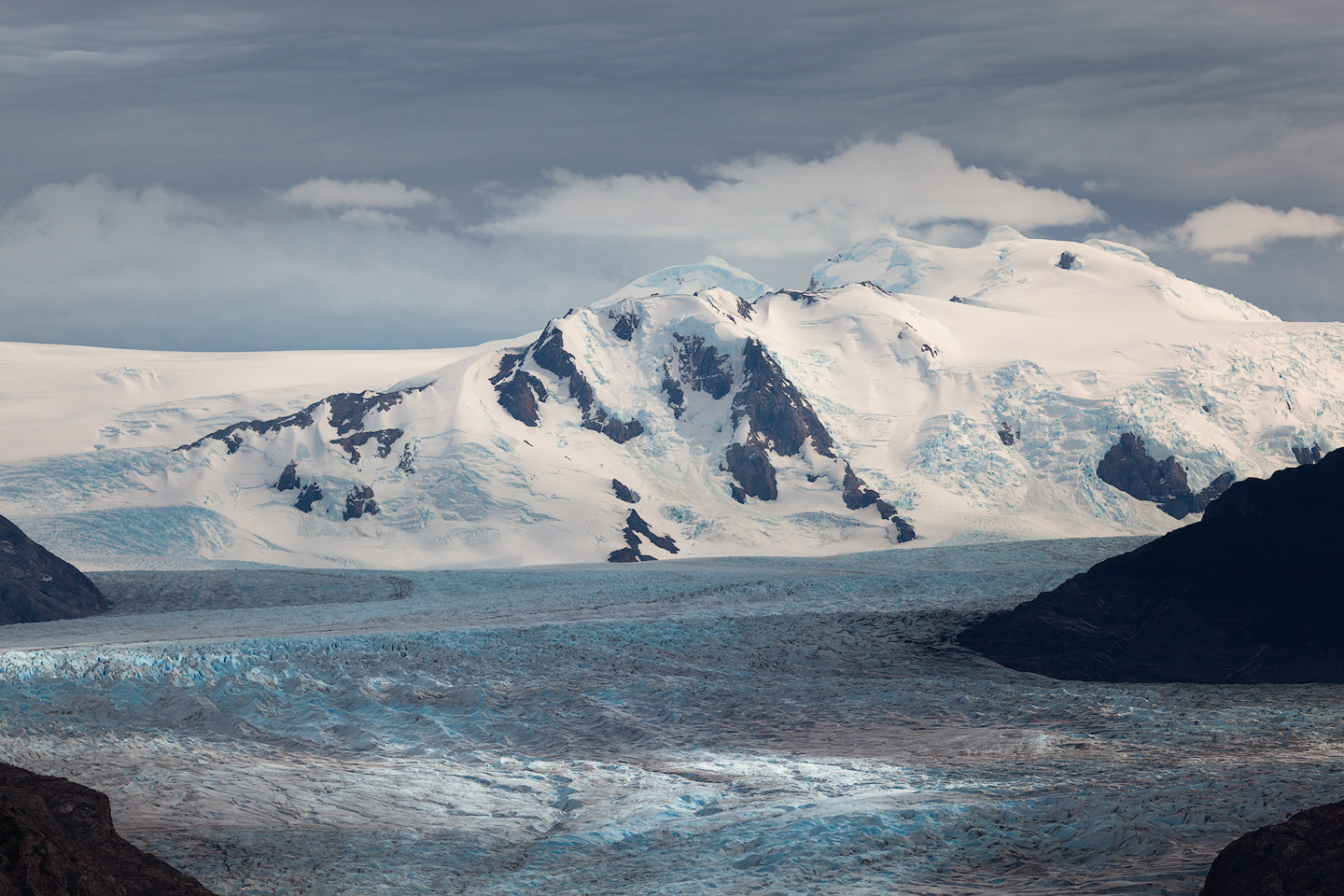 Glaciar Grey and Southern Patagonian Icefield seen from the W-Trek