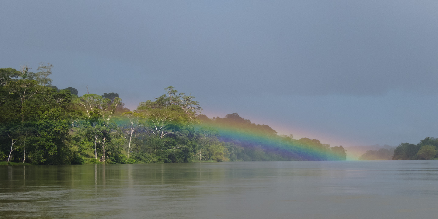 A Rainbow over Rio San Juan.